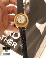 ساعت مچی زنانه ورساچه مدل دستینی اسپریت طلایی