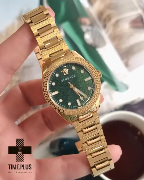 ساعت مچی زنانه ورساچه طلایی