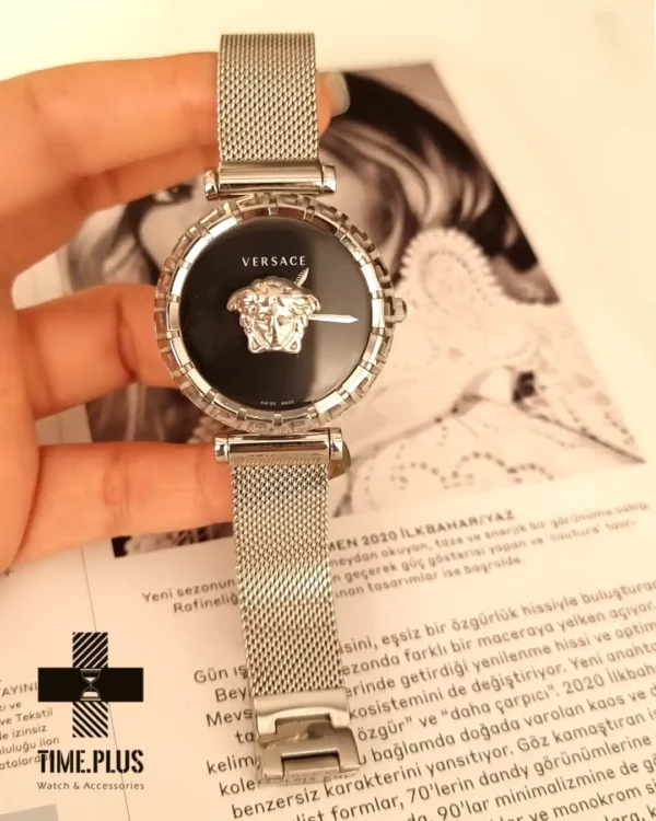 ساعت مچی زنانه ورساچه مدل پالازو نقره ای