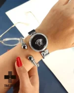 ساعت مچی زنانه ورساچه مدل پلازو نقره ای