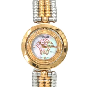 ساعت مچی زنانه ورساچه مدل گردان نقره ای و رزگلد