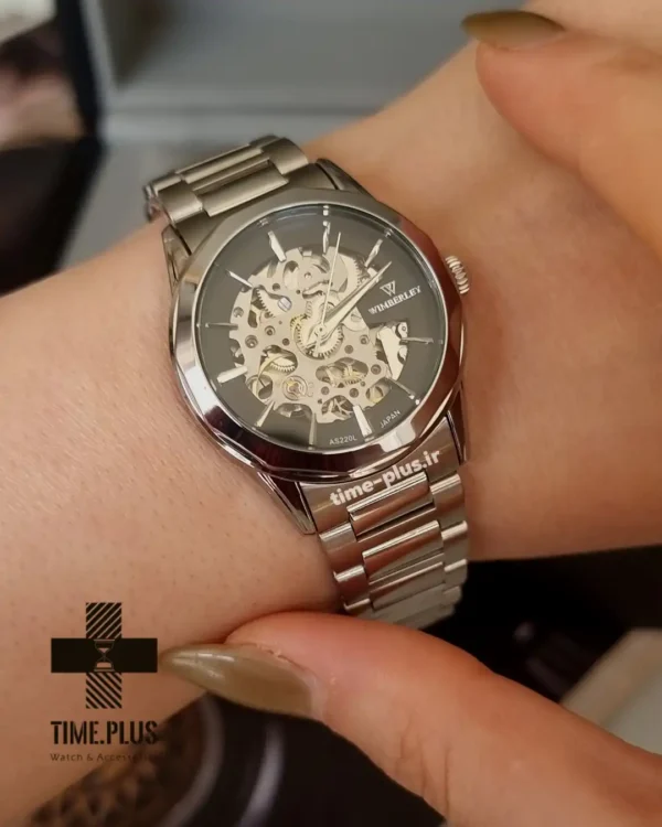 ساعت مچی زنانه ویمبرلی مدل WB-AS220L-B نقره ای