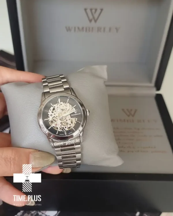 ساعت مچی زنانه ویمبرلی مدل WB-AS220L-B نقره ای