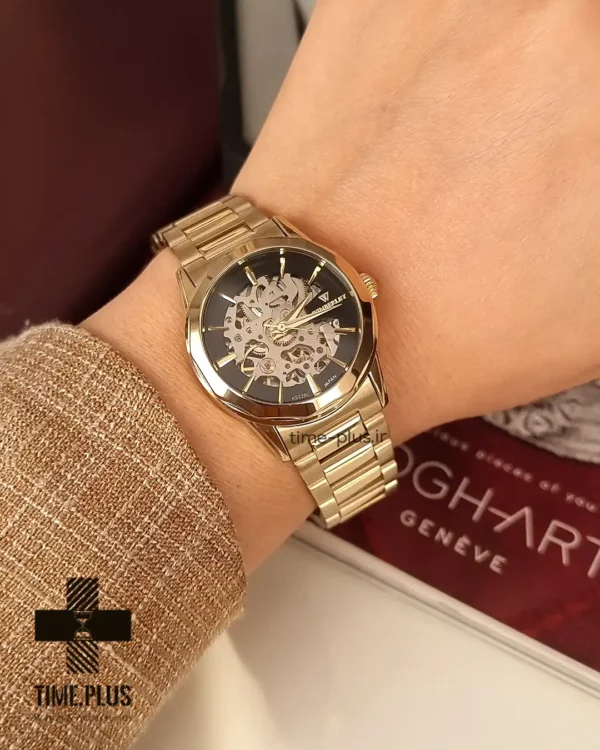 ساعت مچی زنانه ویمبرلی مدل WB-AS220L-G طلایی