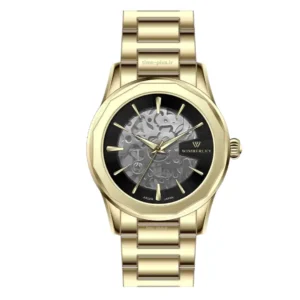 ساعت مچی زنانه ویمبرلی مدل WB-AS220L-G طلایی