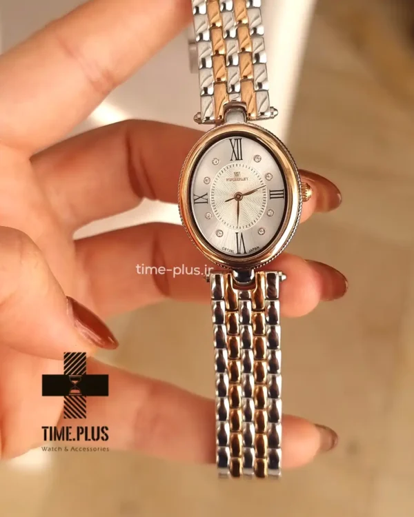 ساعت مچی زنانه ویمبرلی مدل WB-CS126L-R نقره ای و رزگلد