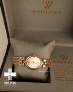 ساعت مچی زنانه ویمبرلی مدل WB-CS126L-R نقره ای و رزگلد