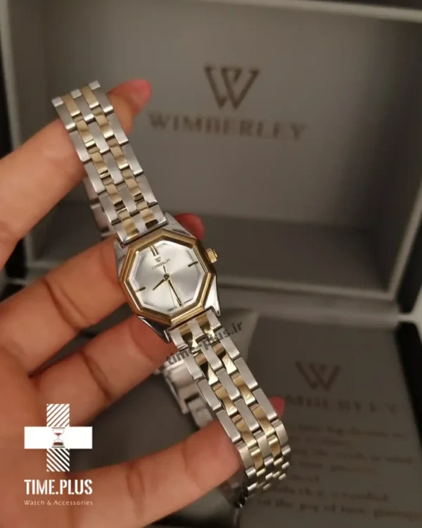 ساعت مچی زنانه ویمبرلی مدل WB-CS212L-W نقره ای و طلایی