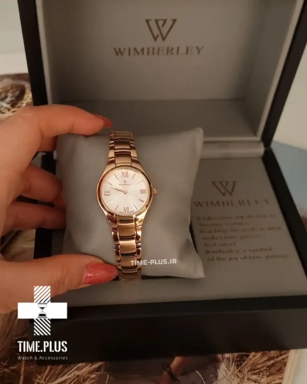 ساعت مچی زنانه ویمبرلی مدل WB-CS213L-J رزگلد