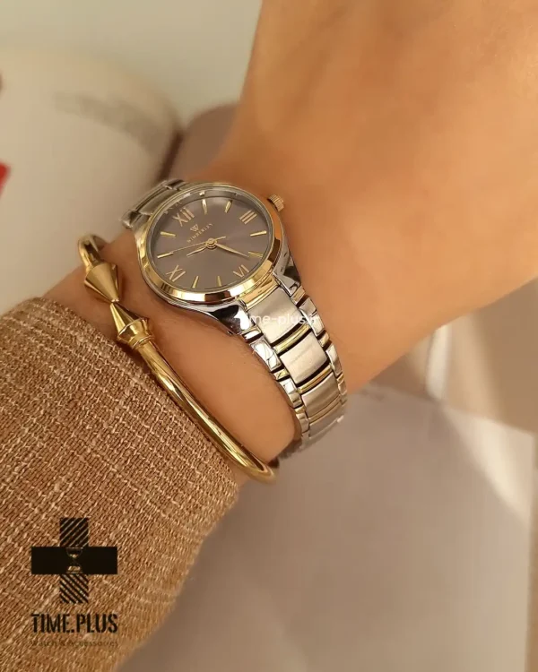 ساعت مچی زنانه ویمبرلی مدل WB-CS213L-R نقره ای و طلایی