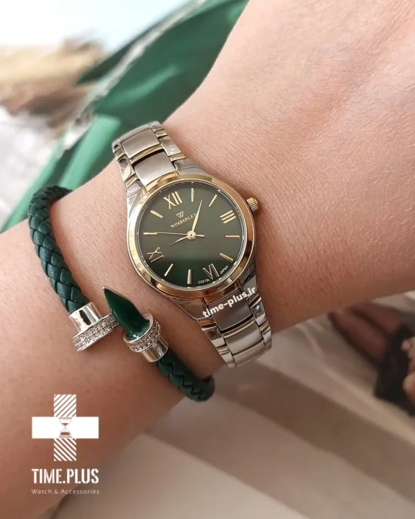 ساعت مچی زنانه ویمبرلی مدل WB-CS213L-S نقره ای و طلایی