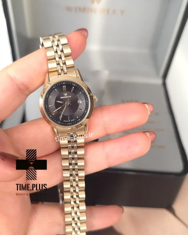 ساعت مچی زنانه ویمبرلی مدل WB-CS214L-G طلایی
