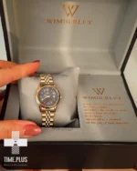 ساعت مچی زنانه ویمبرلی مدل WB-CS214L-G طلایی
