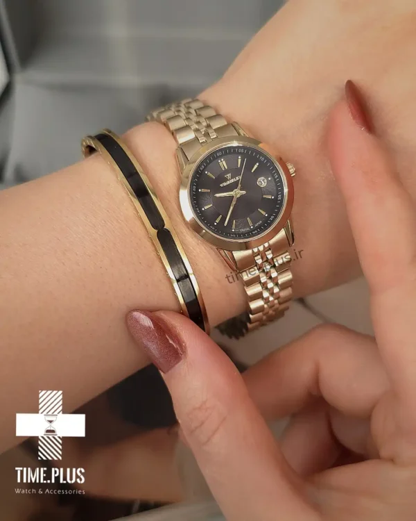 ساعت مچی زنانه ویمبرلی مدل WB-CS214L-G طلایی