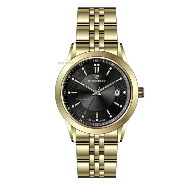ساعت مچی زنانه ویمبرلی مدل WB-CS214L-G طلایی