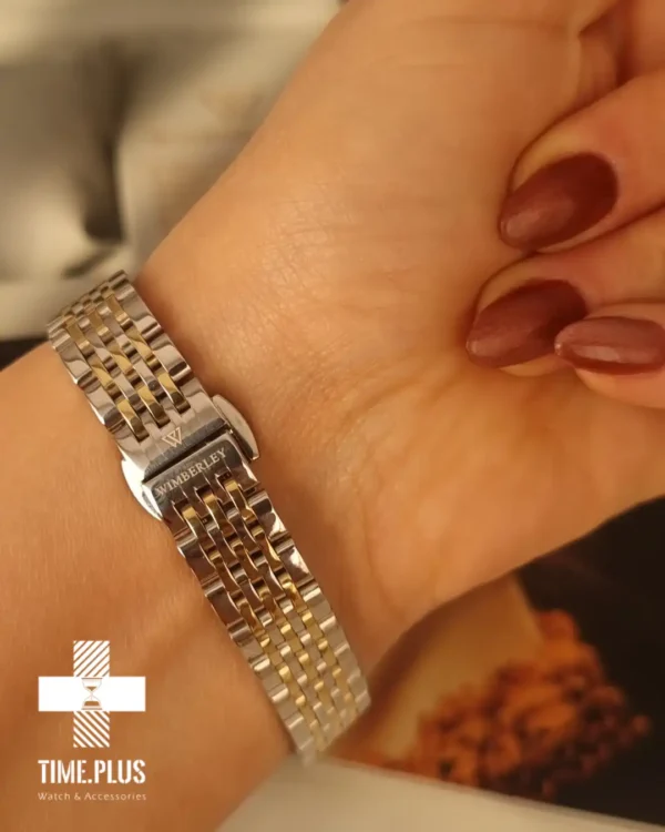 ساعت مچی زنانه ویمبرلی مدل WB-CS219L-N نقره ای و طلایی