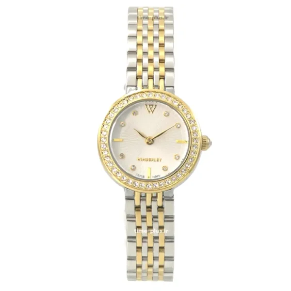 ساعت مچی زنانه ویمبرلی مدل WB-CS219L-N نقره ای و طلایی