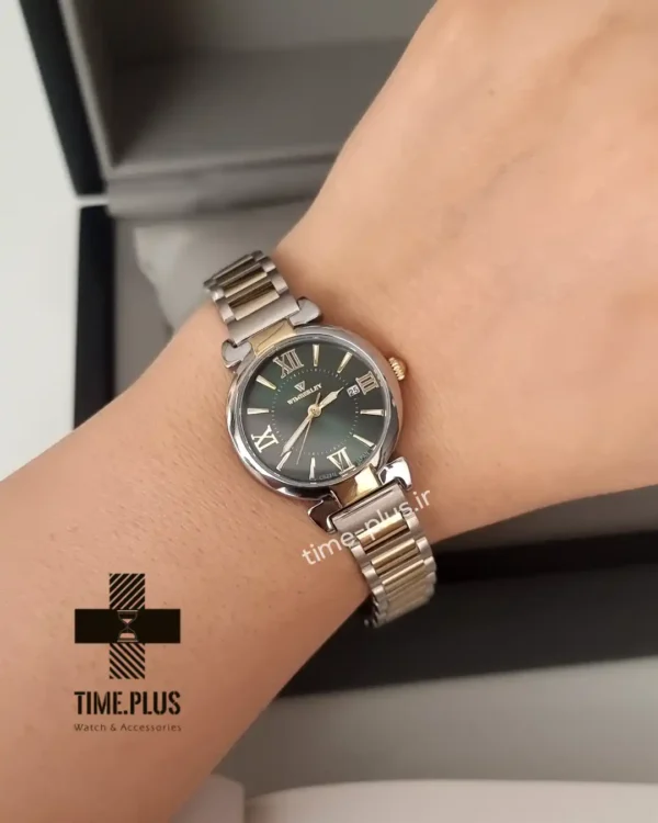 ساعت مچی زنانه ویمبرلی مدل WB-CS231L-R نقره ای طلایی