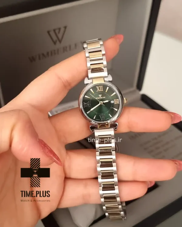 ساعت مچی زنانه ویمبرلی مدل WB-CS231L-R نقره ای طلایی