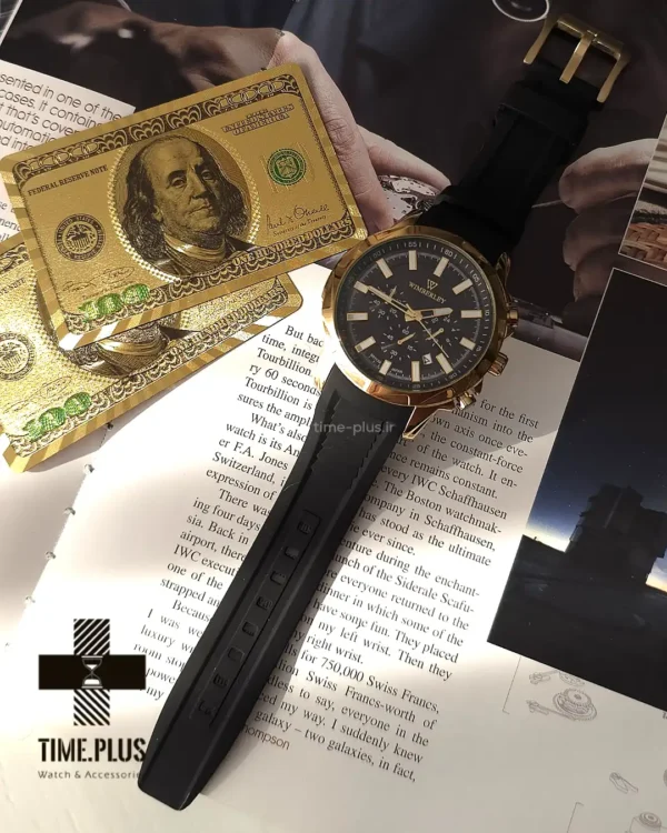 ساعت مچی مردانه ویمبرلی مدل WB-SR113G-L مشکی