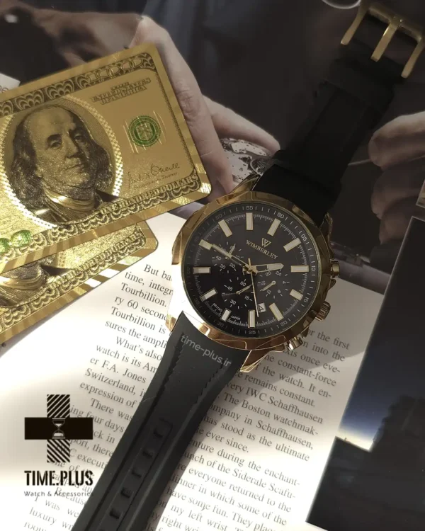 ساعت مچی مردانه ویمبرلی مدل WB-SR113G-L مشکی