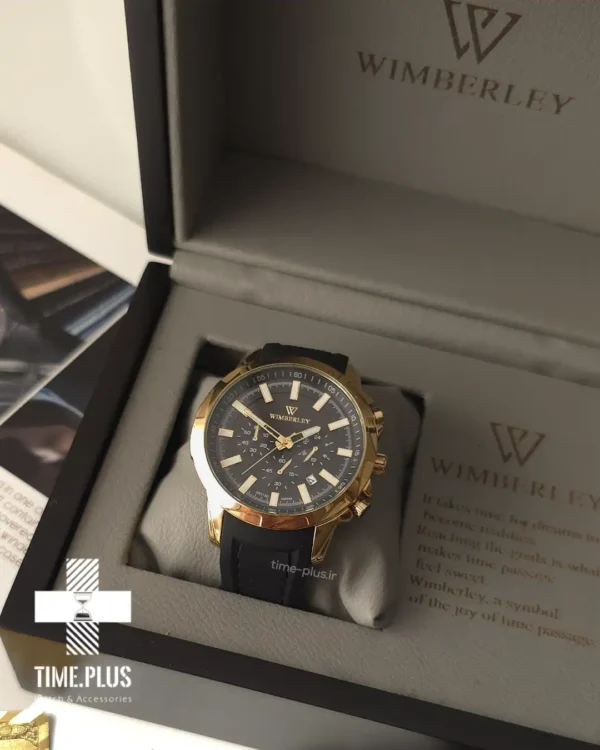 ساعت مچی مردانه ویمبرلی مدل WB-SR113G-L مشکی