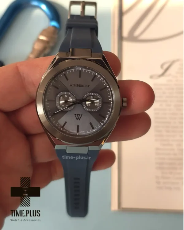 ساعت مچی مردانه ویمبرلی مدل WB-SR215G-H طوسی