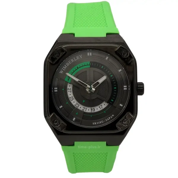 ساعت مچی مردانه ویمبرلی مدل WB-SR218G-L خاکستری و سبز