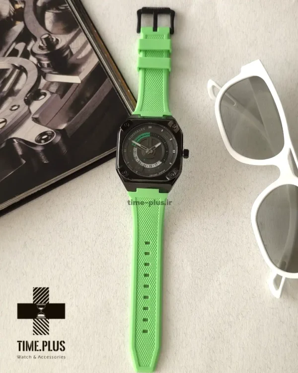 ساعت مچی مردانه ویمبرلی مدل WB-SR218G-L خاکستری و سبز