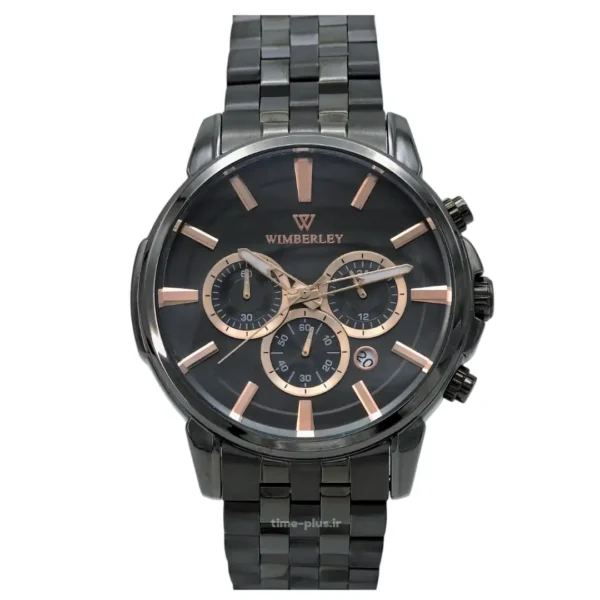 ساعت مچی مردانه ویمبرلی مدل WB-SS210G-T دودی