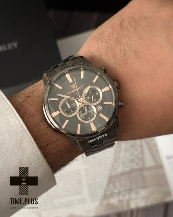 ساعت مچی مردانه ویمبرلی مدل WB-SS210G-T دودی