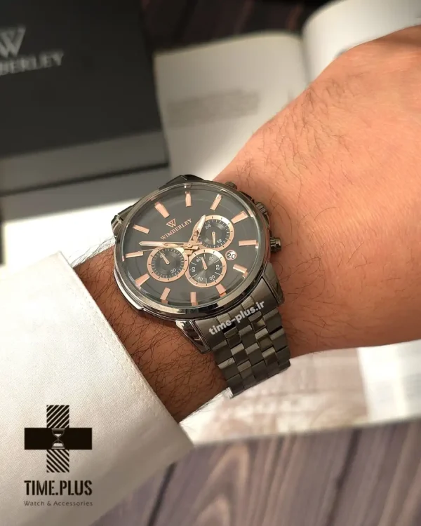 ساعت مچی مردانه ویمبرلی مدل WB-SS210G-T دودی