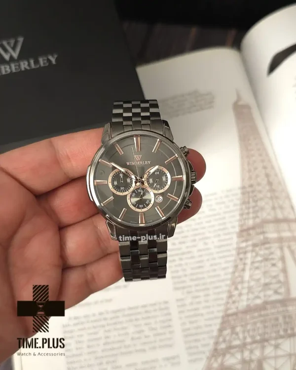 ساعت مچی مردانه ویمبرلی مدل WB-SS210G-T دودی
