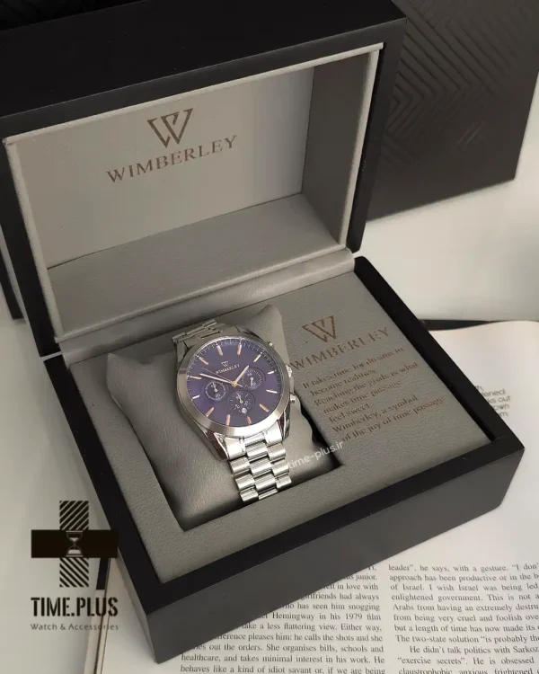 ساعت مچی مردانه ویمبرلی مدل WB-SS211G-B سرمه ای