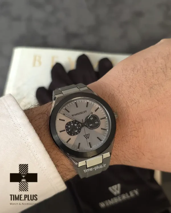 ساعت مچی مردانه ویمبرلی مدل WB_SR215G-O خاکستری