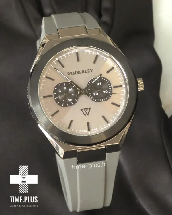 ساعت مچی مردانه ویمبرلی مدل WB_SR215G-O خاکستری