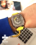 ساعت مچی مردانه ویمبرلی مدل WB_SR218G-F خاکستری و زرد