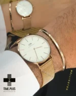 ساعت مچی ست زنانه و مردانه دنیل ولینگتون سفید