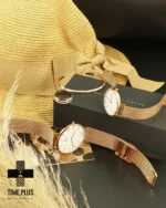 ساعت مچی ست زنانه و مردانه دنیل ولینگتون سفید