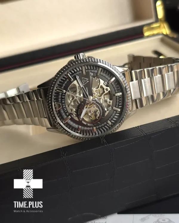 ساعت مچی مردانه ویمبرلی مدل WB-AS326G-B صفحه اسکلتون