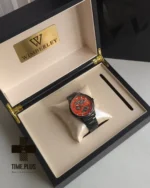 ساعت مچی مردانه ویمبرلی مدل WB-AS326G-Q صفحه اسکلتون, نارنجی