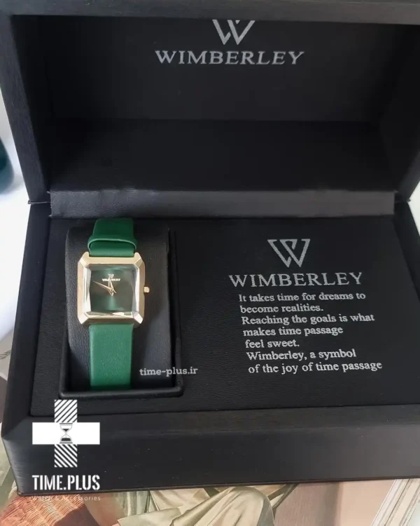 ساعت مچی زنانه ویمبرلی مدل WB-CL327L-L طلایی