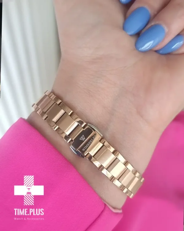 ساعت مچی زنانه ویمبرلی مدل WB-CR117L-O رزگلد