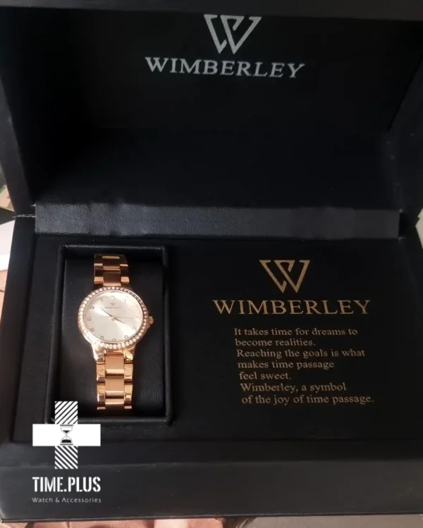 ساعت مچی زنانه ویمبرلی مدل WB-CR117L-O رزگلد