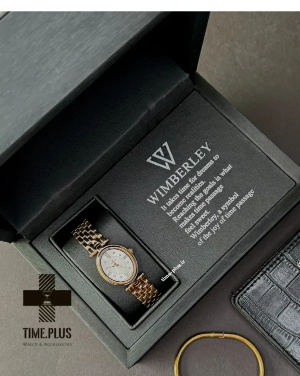 ساعت مچی زنانه ویمبرلی مدل WB-CS126L-N رزگلد