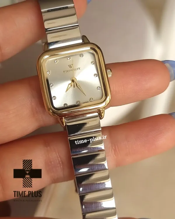 ساعت مچی زنانه ویمبرلی مدل WB-CS234L-T طلایی