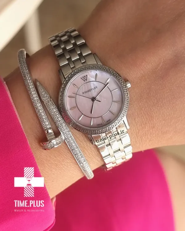 ساعت مچی زنانه ویمبرلی مدل WB-CS314L-D نقره ای