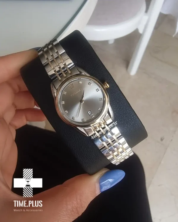 ساعت مچی زنانه ویمبرلی مدل WB-CS319L-P نقره ای و طلایی