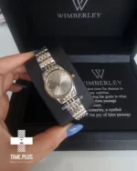 ساعت مچی زنانه ویمبرلی مدل WB-CS319L-P نقره ای و طلایی