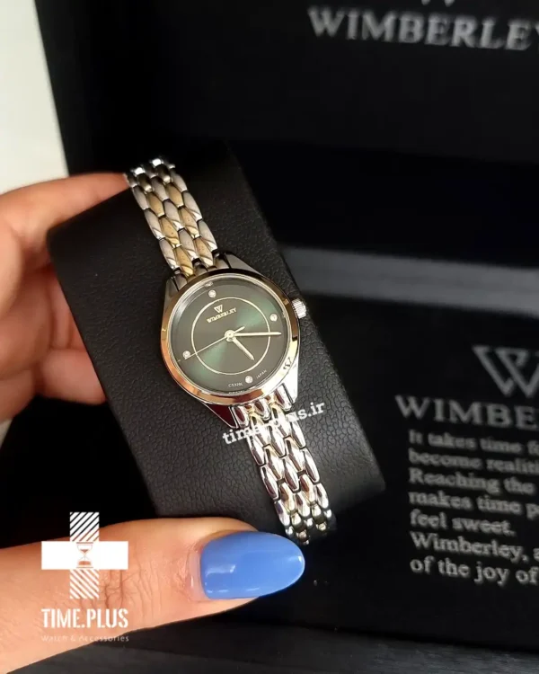ساعت مچی زنانه ویمبرلی مدل WB-CS320L-F نقره ای و طلایی